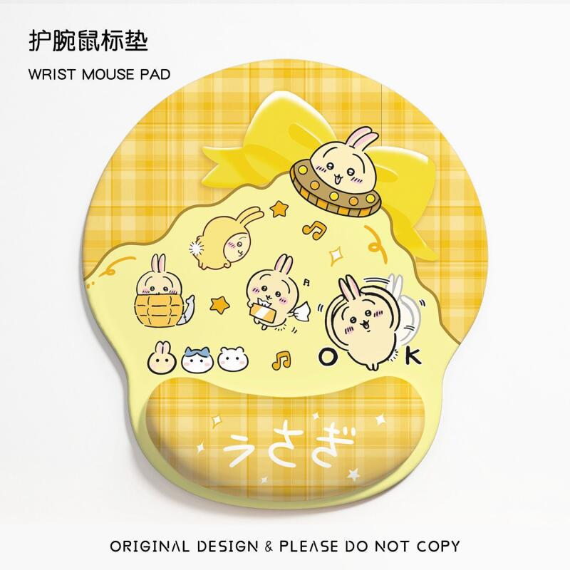 Keyboard Tenkeyless - Anime Chiikawa Mouse Pad with Wrist
