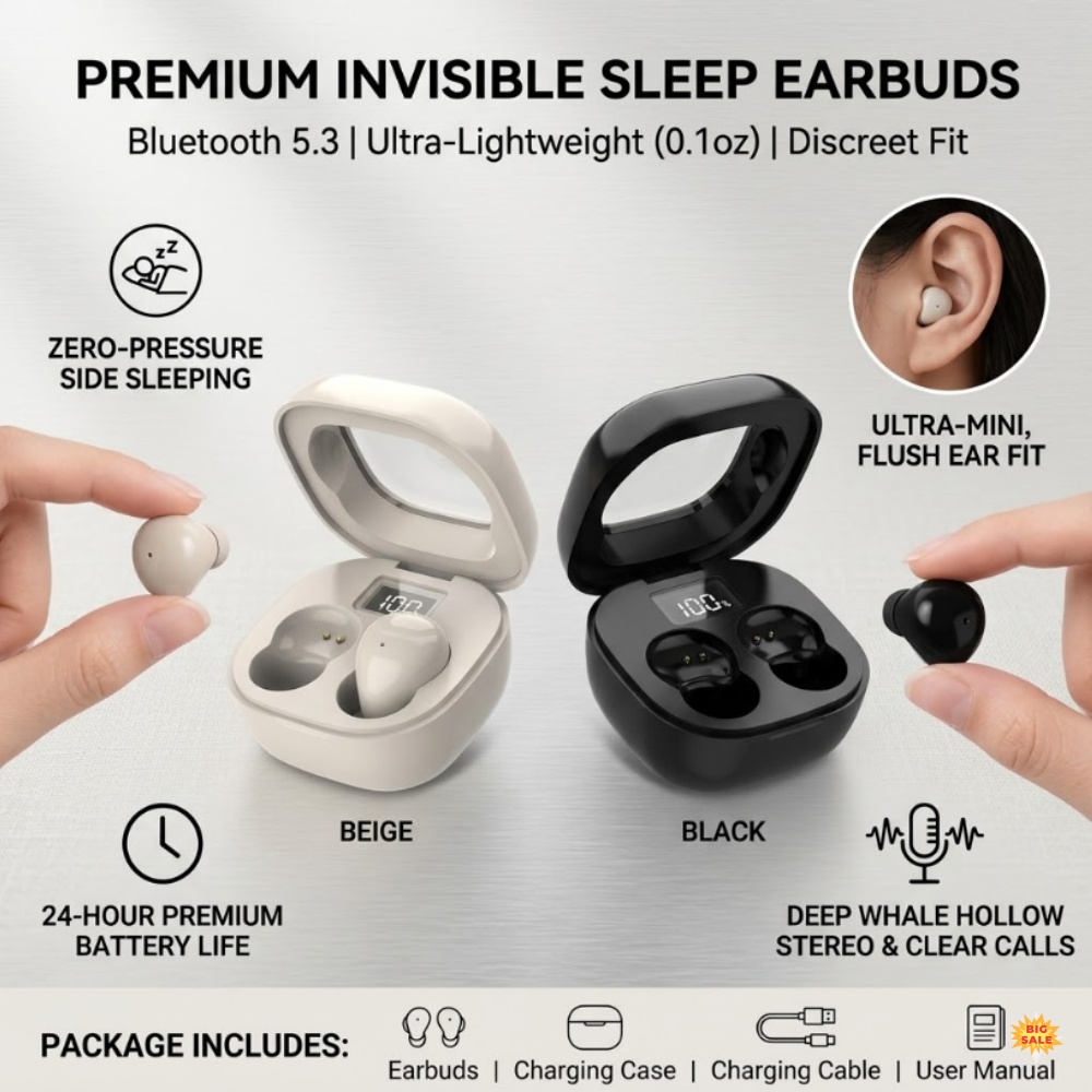 Esports Wireless Gaming Headset - Ultra-Small TWS Wireless Earphones Bluetooth 5.3
