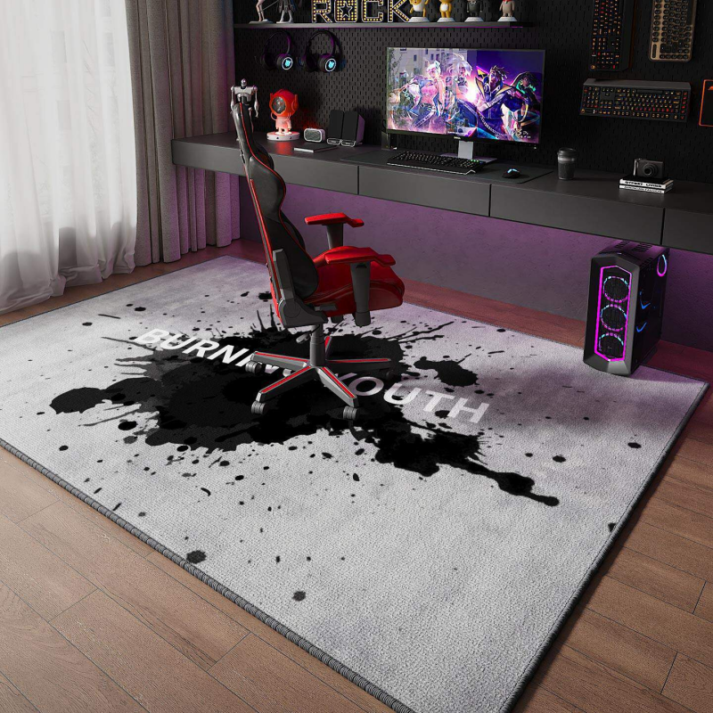 VIKAMA Neon Hexagon Grid Gamin - Esports Gaming Hotel ulasan dan harga