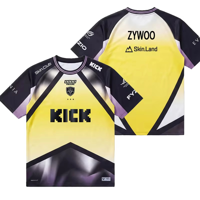 2026 Team Vitality Men T-shirt - Esports Gaming Training ulasan dan harga
