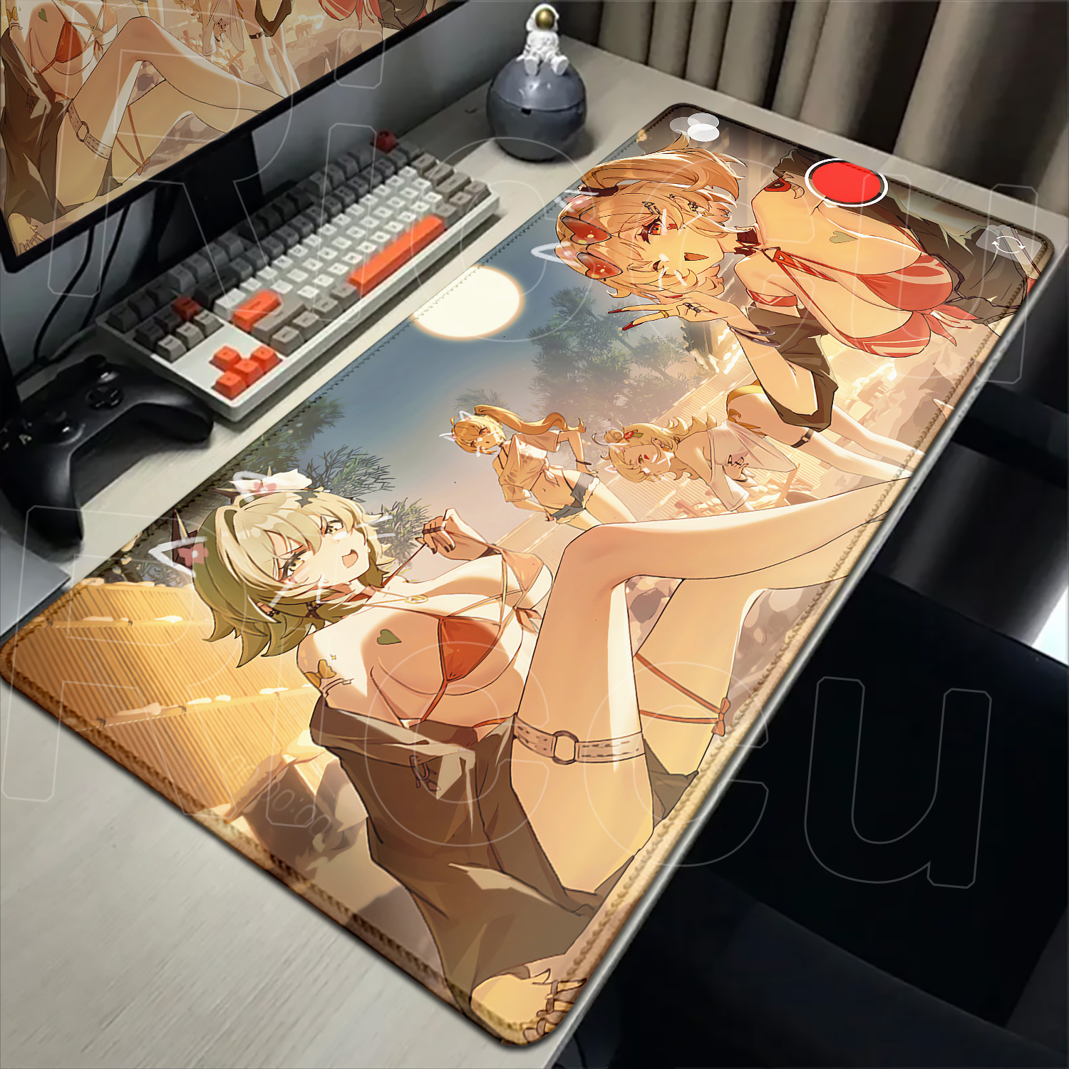 Kawaii ZZZ Burnice White Mouse - Zero Esports Gaming Gear ulasan dan harga