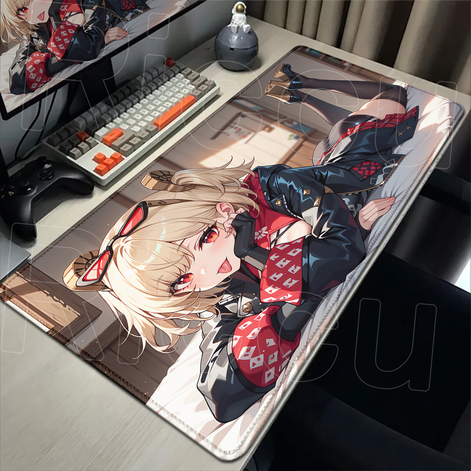 Kawaii ZZZ Burnice White Mouse - Zero Esports Gaming Gear ulasan dan harga