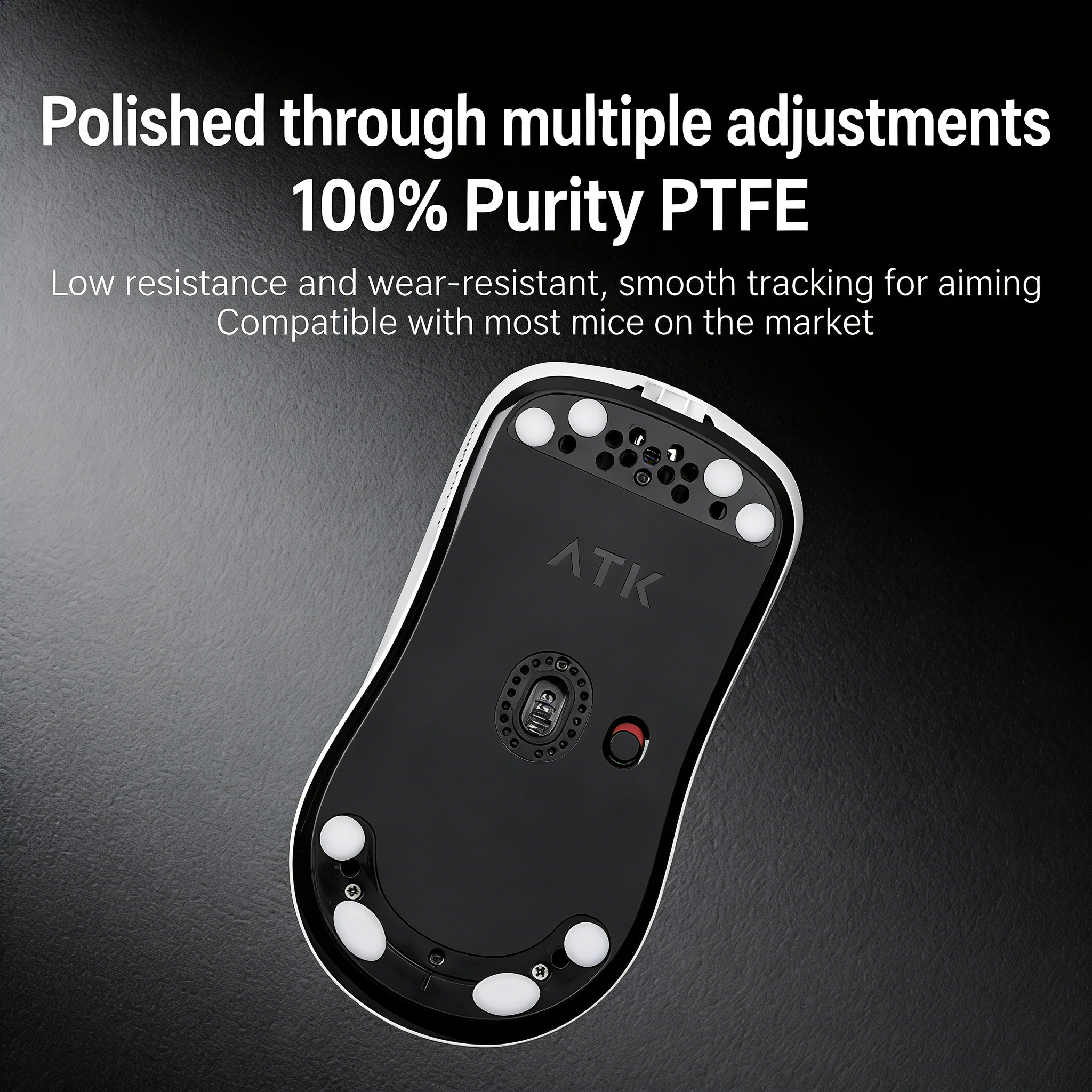 ATK Crystal Jade Teflon Mouse  - Esports Gaming Mouse Pad ulasan dan harga