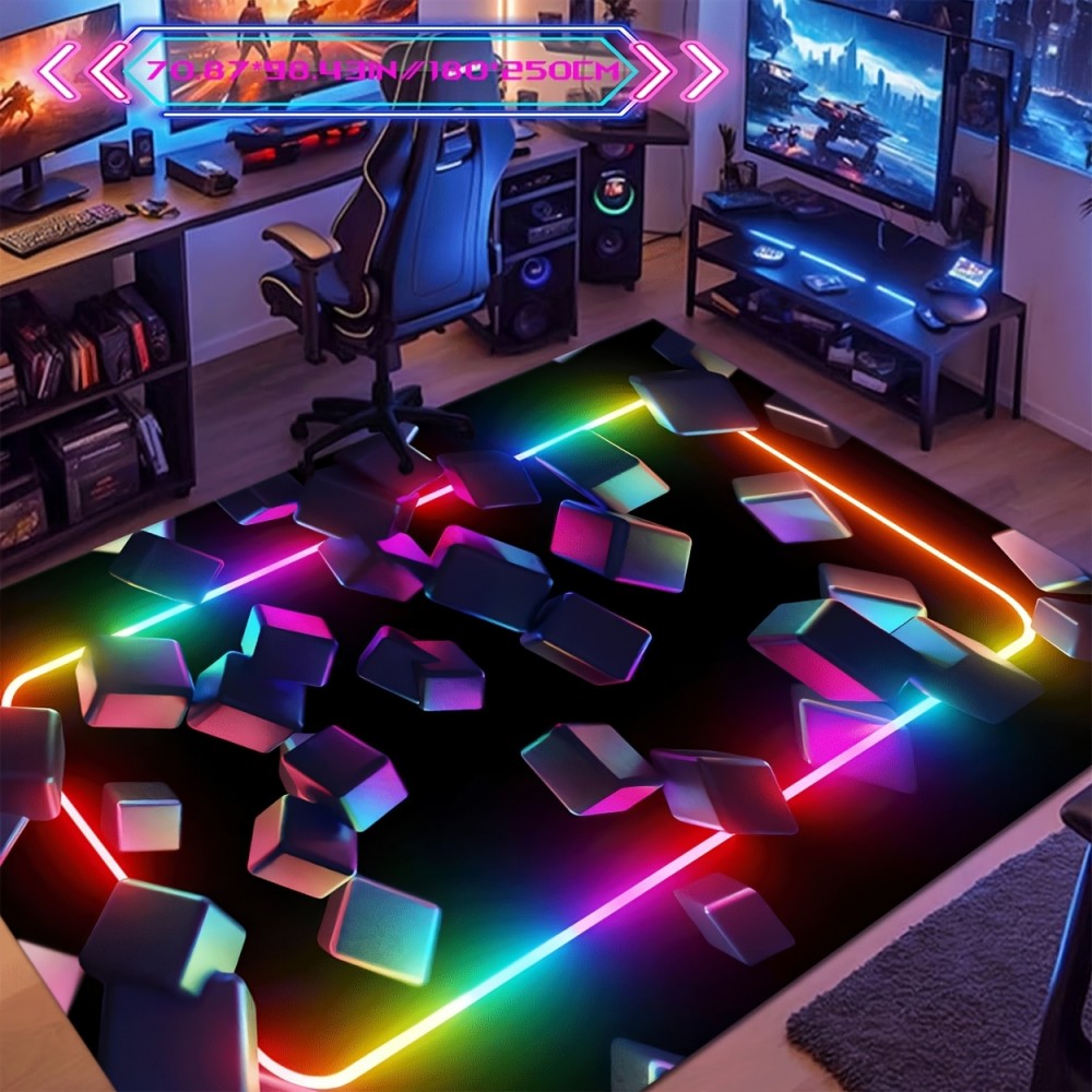 VIKAMA Gaming Mat Colorful Des - Esports Gaming Hotel ulasan dan harga