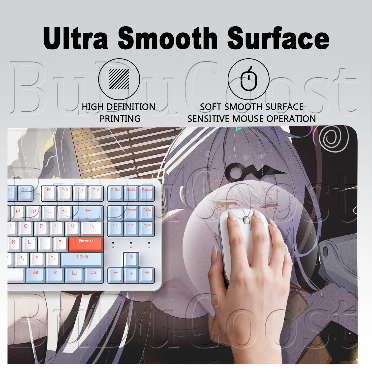 90x40cm Laptop Keyboard Mat PC - Zero Esports Gaming Gear ulasan dan harga