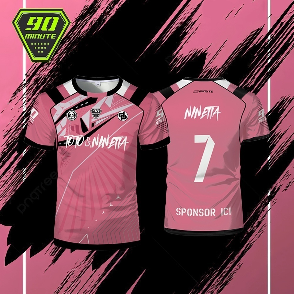 Esports Team Theme Short-sleev - Esports Gaming Training ulasan dan harga