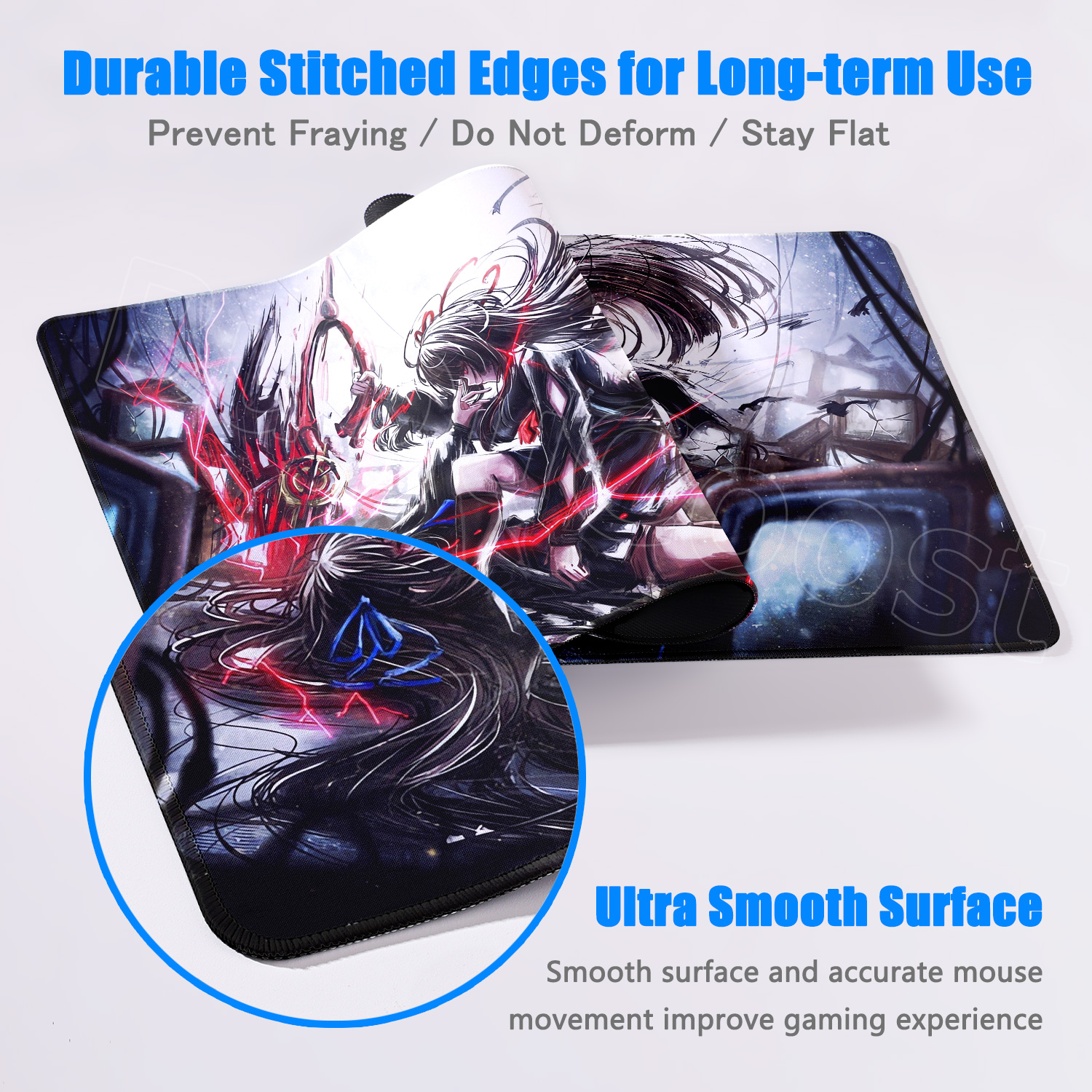 HD Pretty Anime JK Girl Chisa  - Esports Gaming Mouse Pad ulasan dan harga