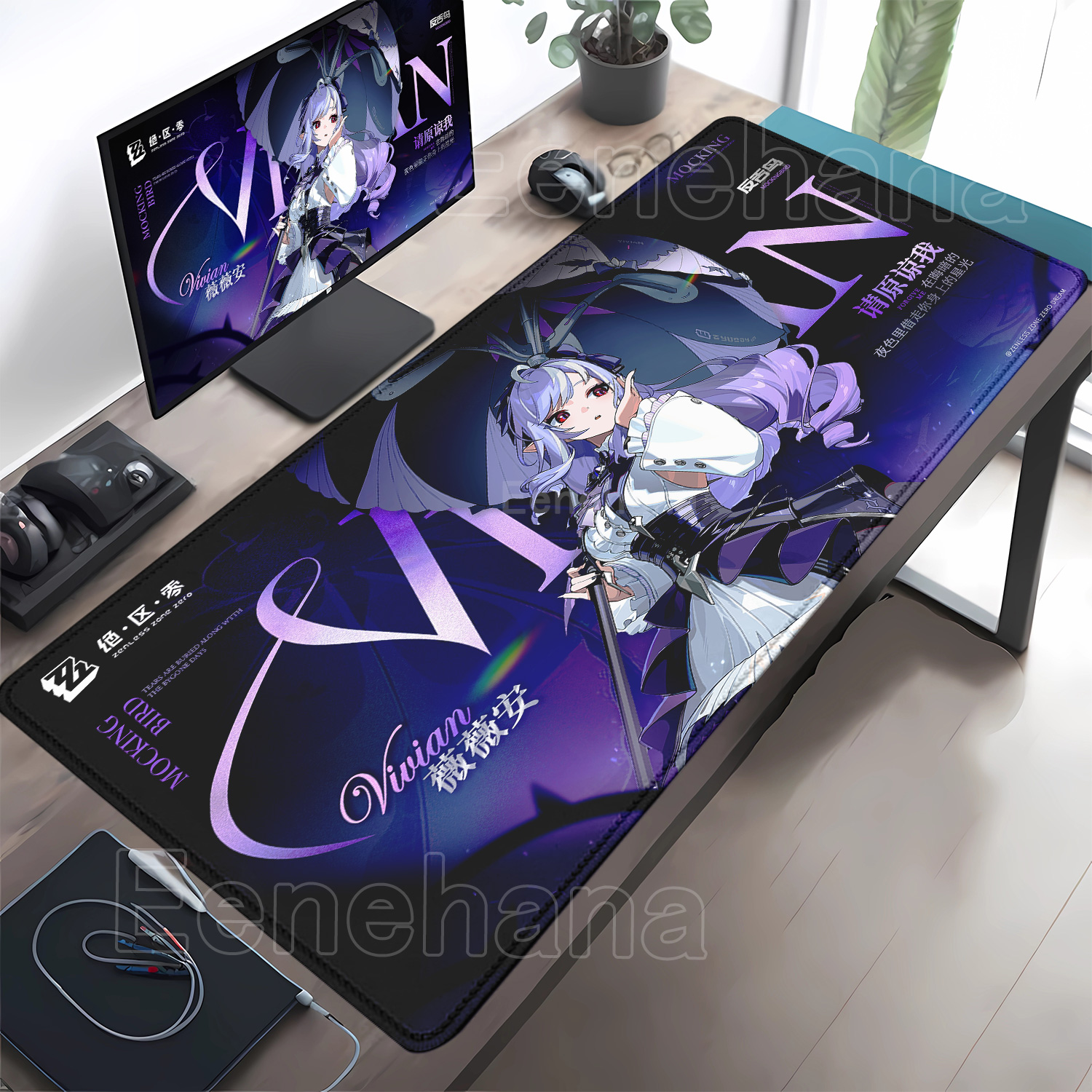 ‌Vivian Hoshimi Miyabi‌ Ellen  - Zero Esports Gaming Gear ulasan dan harga