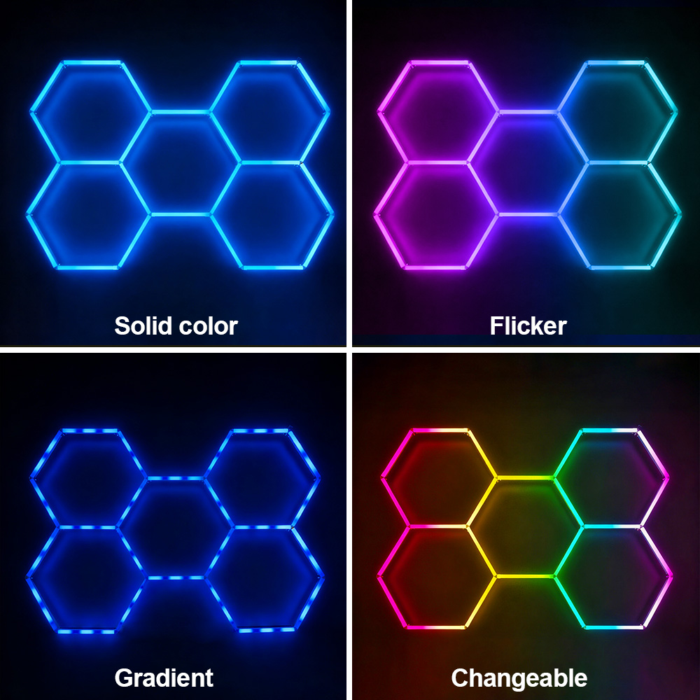 Smart RGB Honeycomb Hexagonal  - Esports Gaming Remote ulasan dan harga