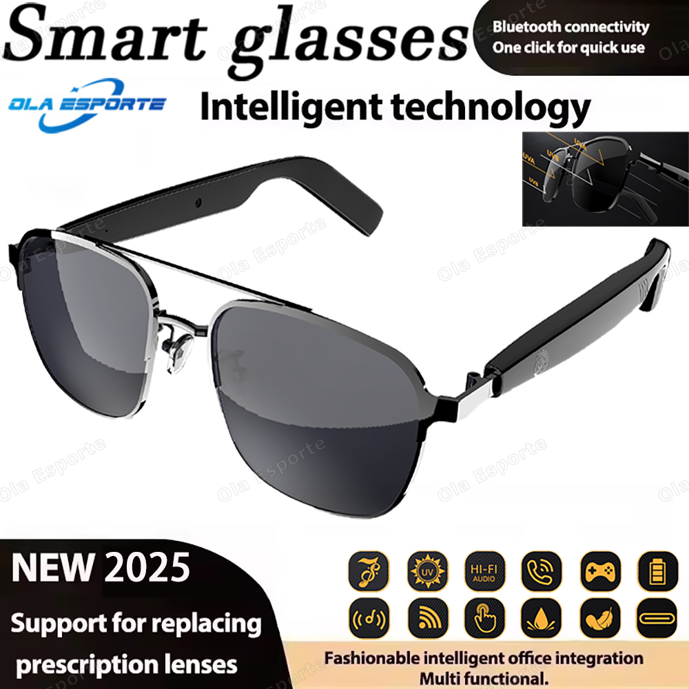 Smart Audio Glasses Air conduc - Esports Wireless Gaming Headset ulasan dan harga