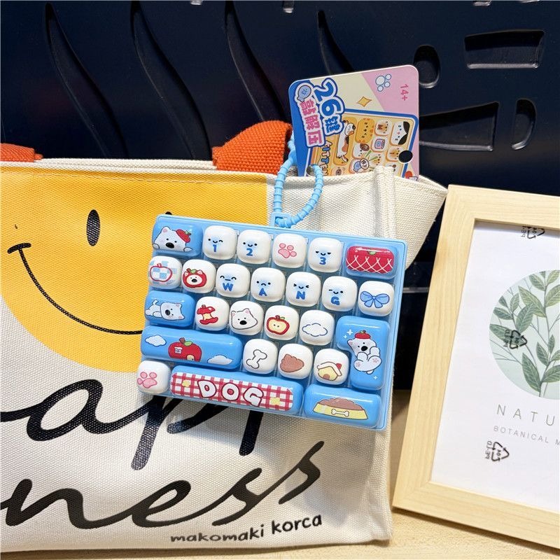 Trendy New Cute Keyboard Decom - Keyboard Tenkeyless ulasan dan harga