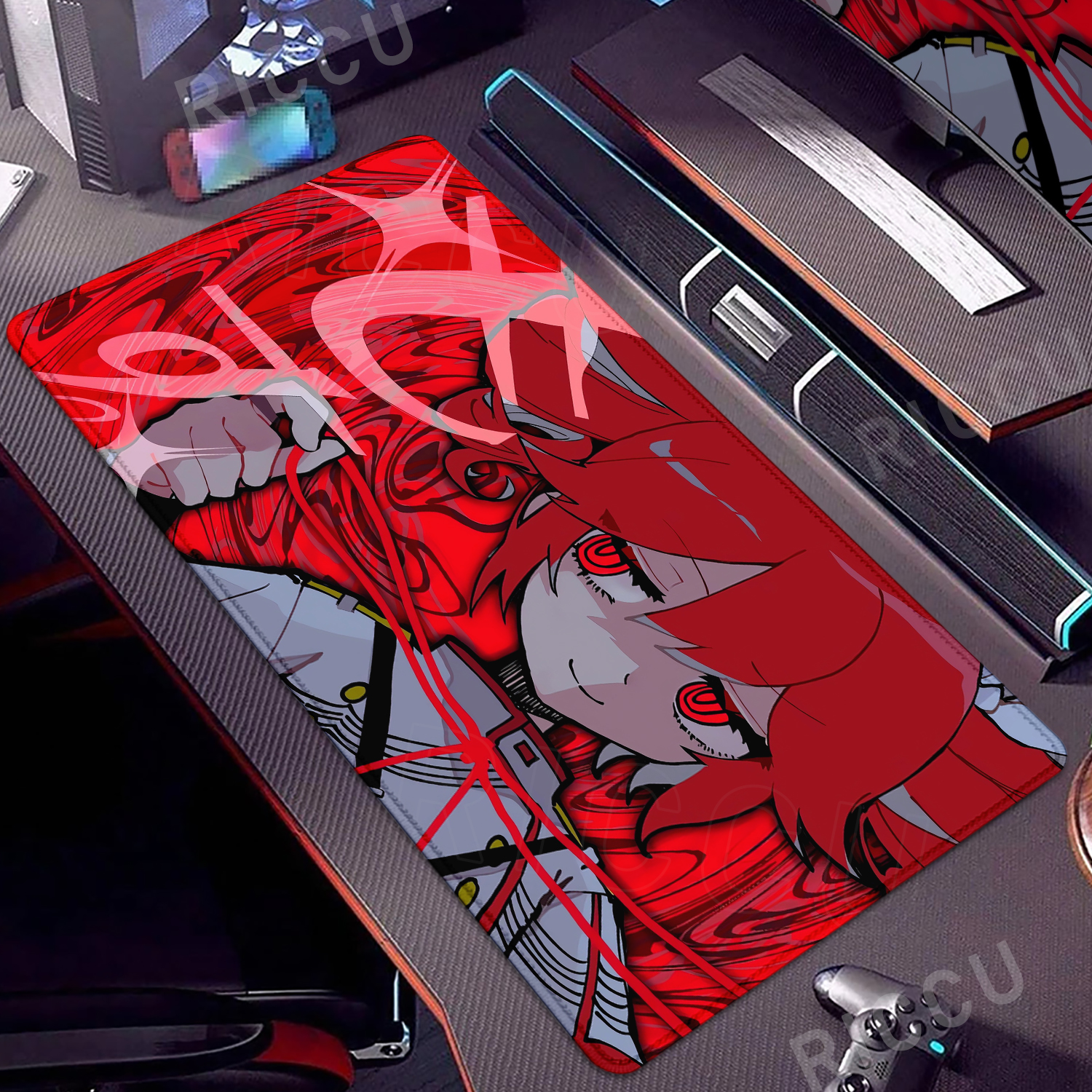 Kawaii Anime Girl Gaming Mouse - Esports Gaming Mouse Pad ulasan dan harga
