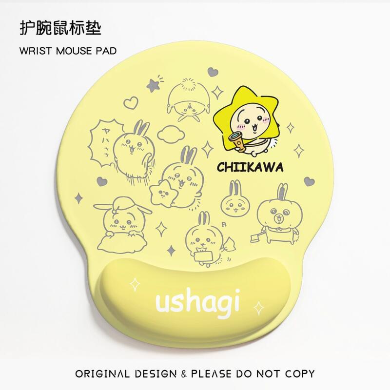 Anime Chiikawa Mouse Pad with  - Keyboard Tenkeyless ulasan dan harga