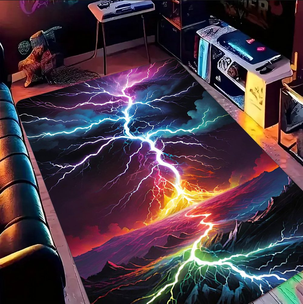 Lightning Crack Pattern Gaming - Esports Gaming Hotel ulasan dan harga
