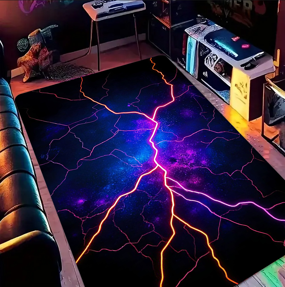 Lightning Crack Pattern Gaming - Esports Gaming Hotel ulasan dan harga
