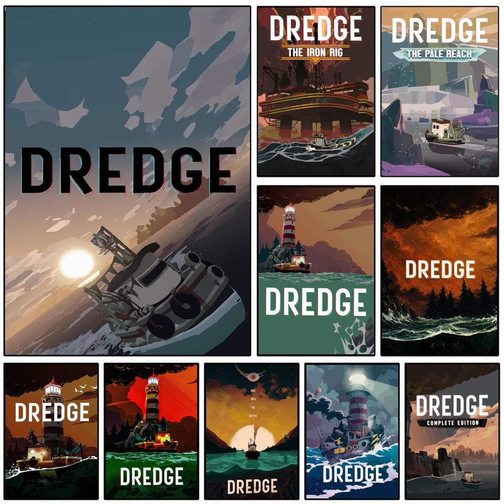 D-DredgeS Game Poster Wall Pos - Esports Gaming Wallpaper ulasan dan harga