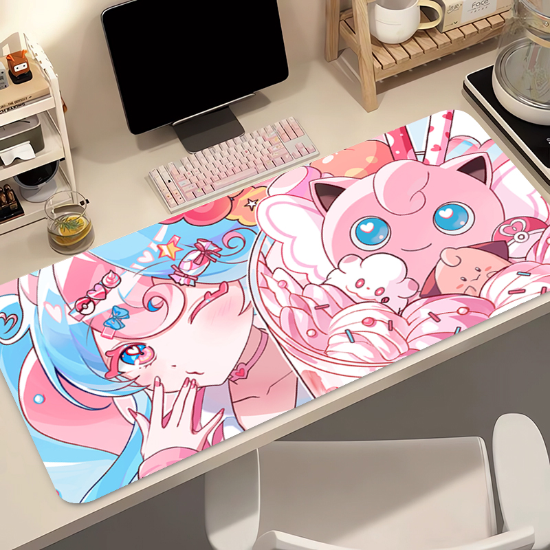 Anime Mouse Pad 90x40cm Pokemo - Keyboard Tenkeyless ulasan dan harga