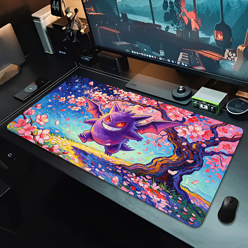 Mouse Pad sakura Gengar Gaming - Esports Gaming Mouse Pad ulasan dan harga
