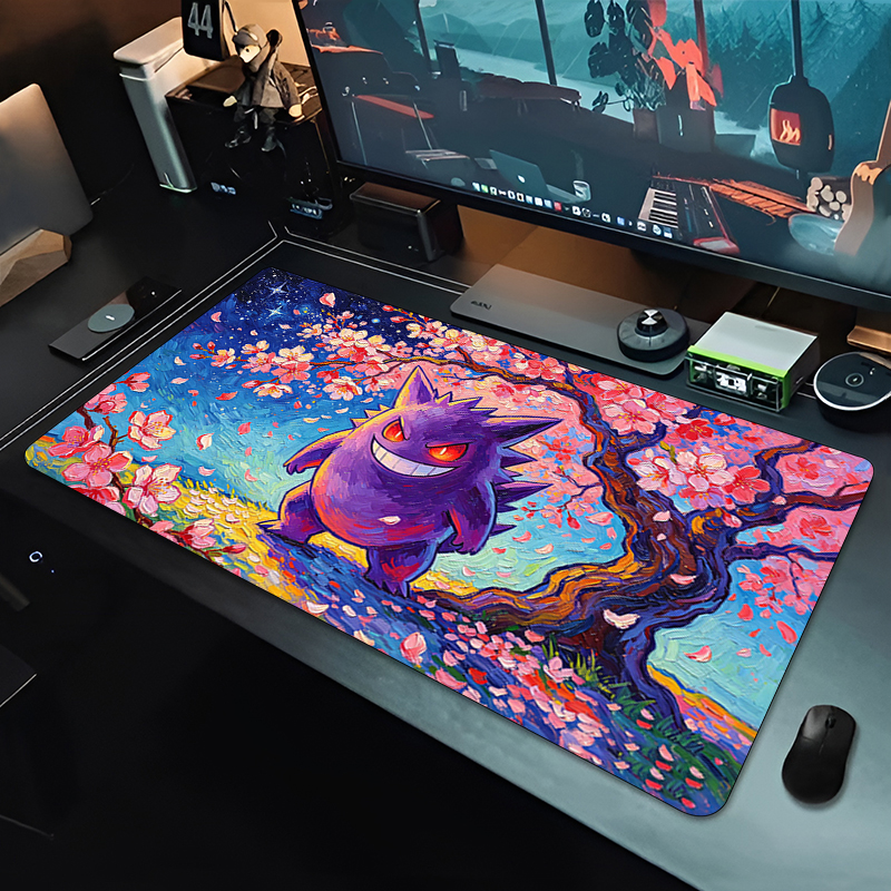 Mouse Pad sakura Gengar Gaming - Esports Gaming Mouse Pad ulasan dan harga