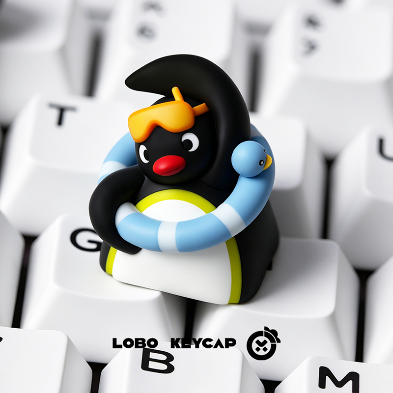 Cartoon Pingu Image Second Rou - Keyboard Tenkeyless ulasan dan harga