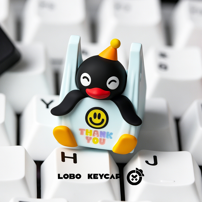 Cartoon Pingu Image Second Rou - Keyboard Tenkeyless ulasan dan harga