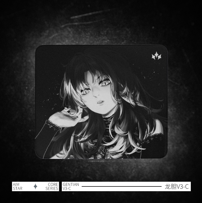 Aimstar 4mm Mid Smooth Gaming  - Esports Gaming Mouse Pad ulasan dan harga