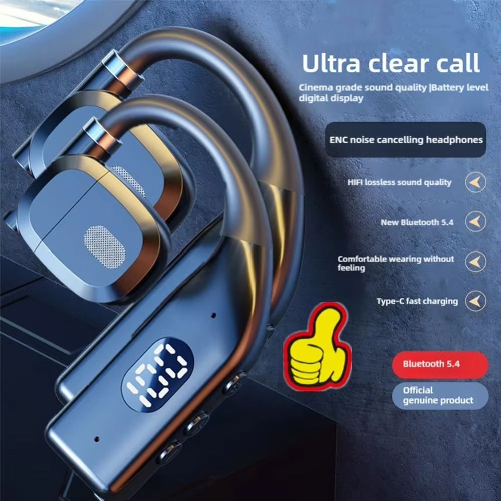 New Bluetooth 5.4 Wireless Blu - Esports Wireless Gaming Headset ulasan dan harga