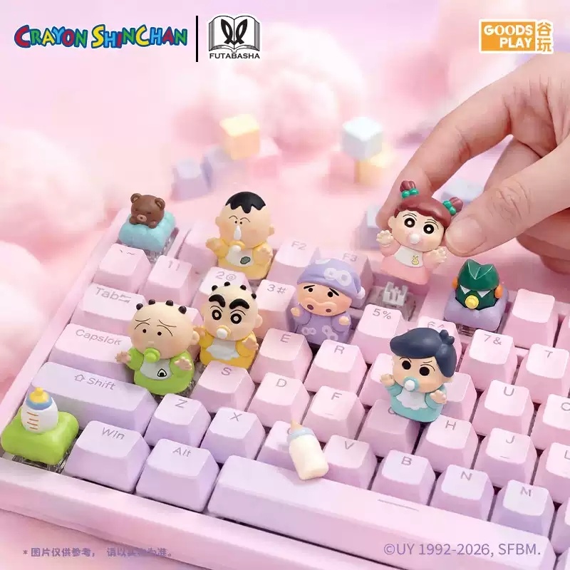 Original In-Stock Crayon Shin- - Keyboard Tenkeyless ulasan dan harga