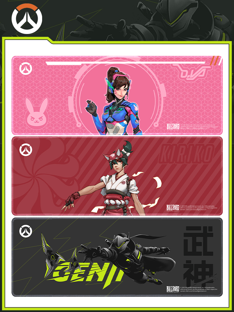 [Official]Game Overwatch D.Va  - Esports Gaming Mouse Pad ulasan dan harga