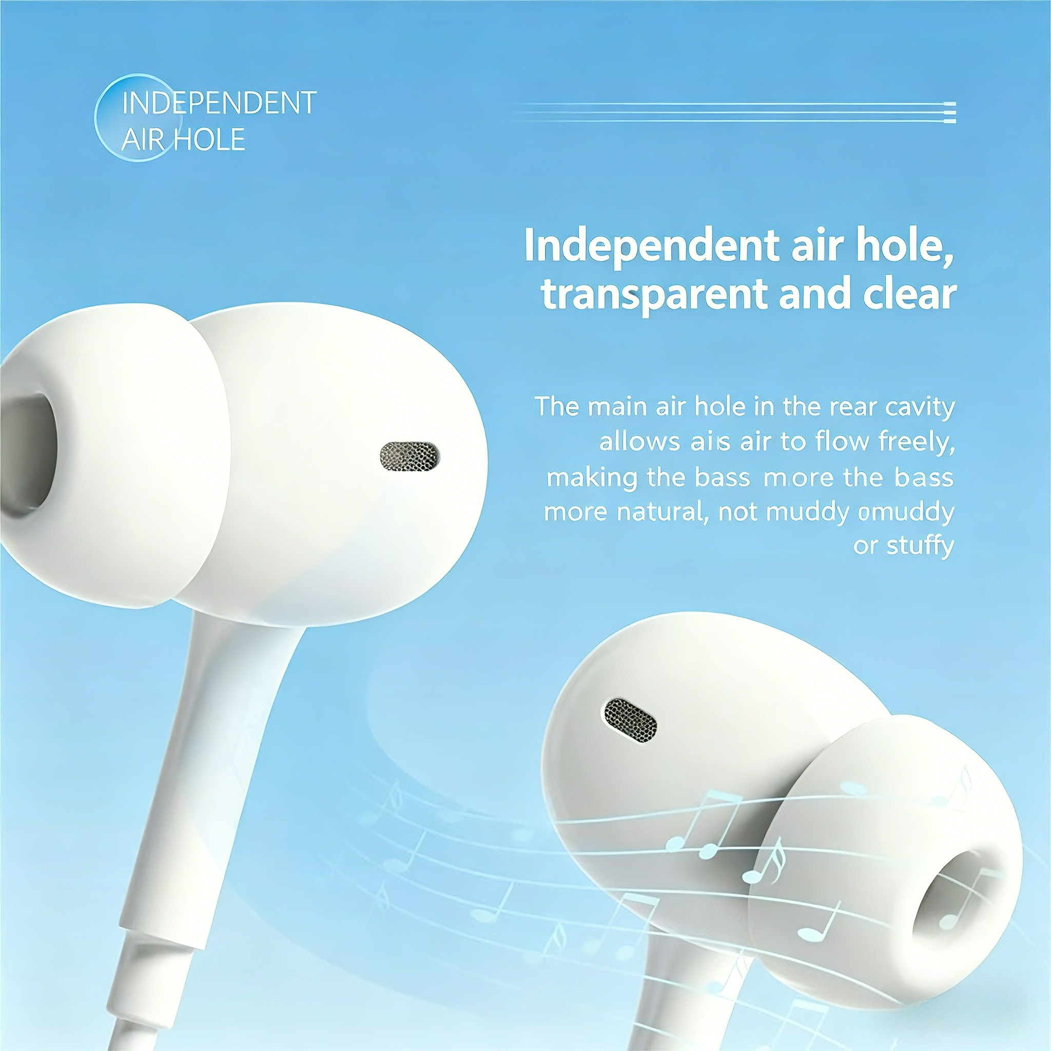 Type-C Wired In Ear Headphones - Zero Esports Gaming Gear ulasan dan harga