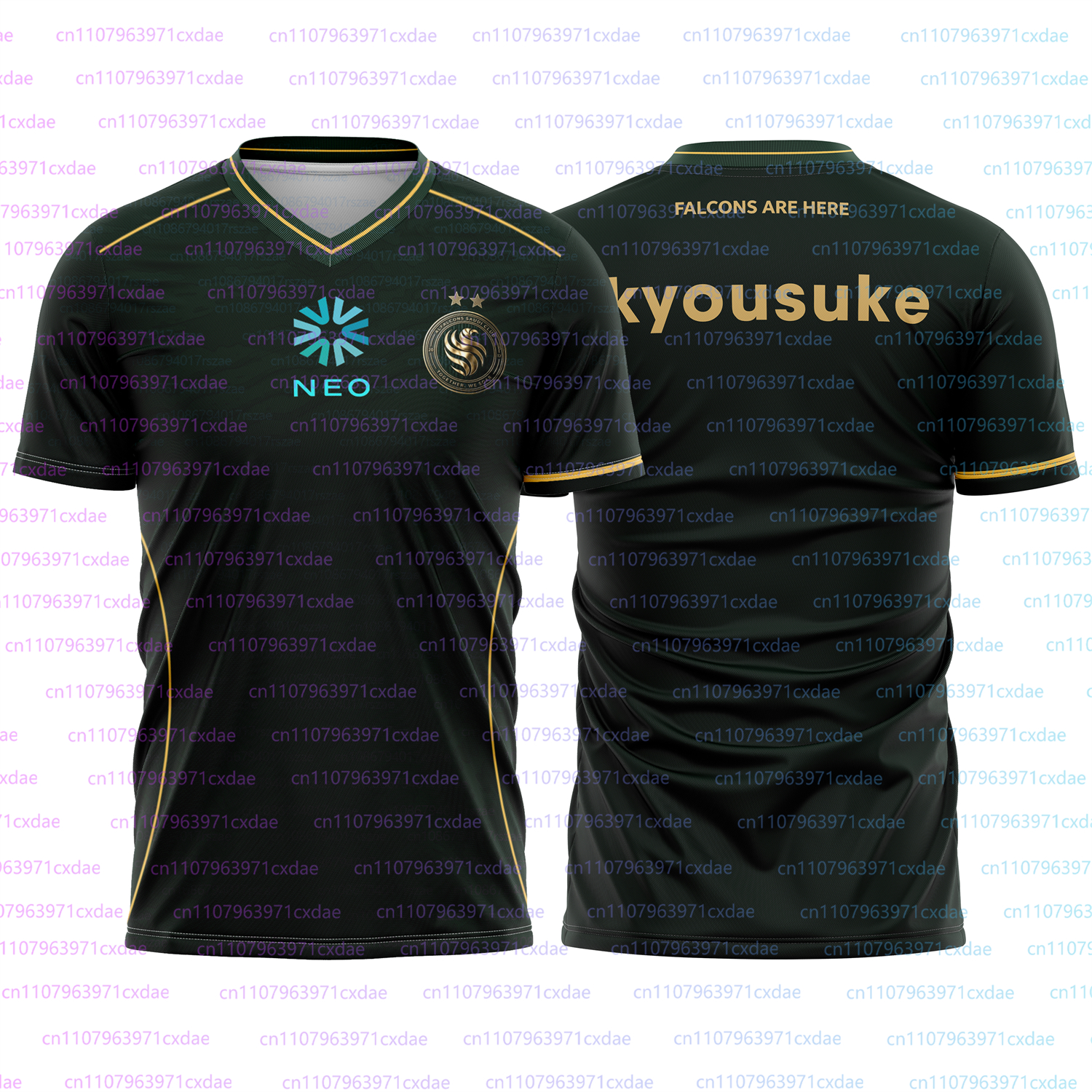 Team Falcons 2026 Training Uni - Esports Gaming Training ulasan dan harga