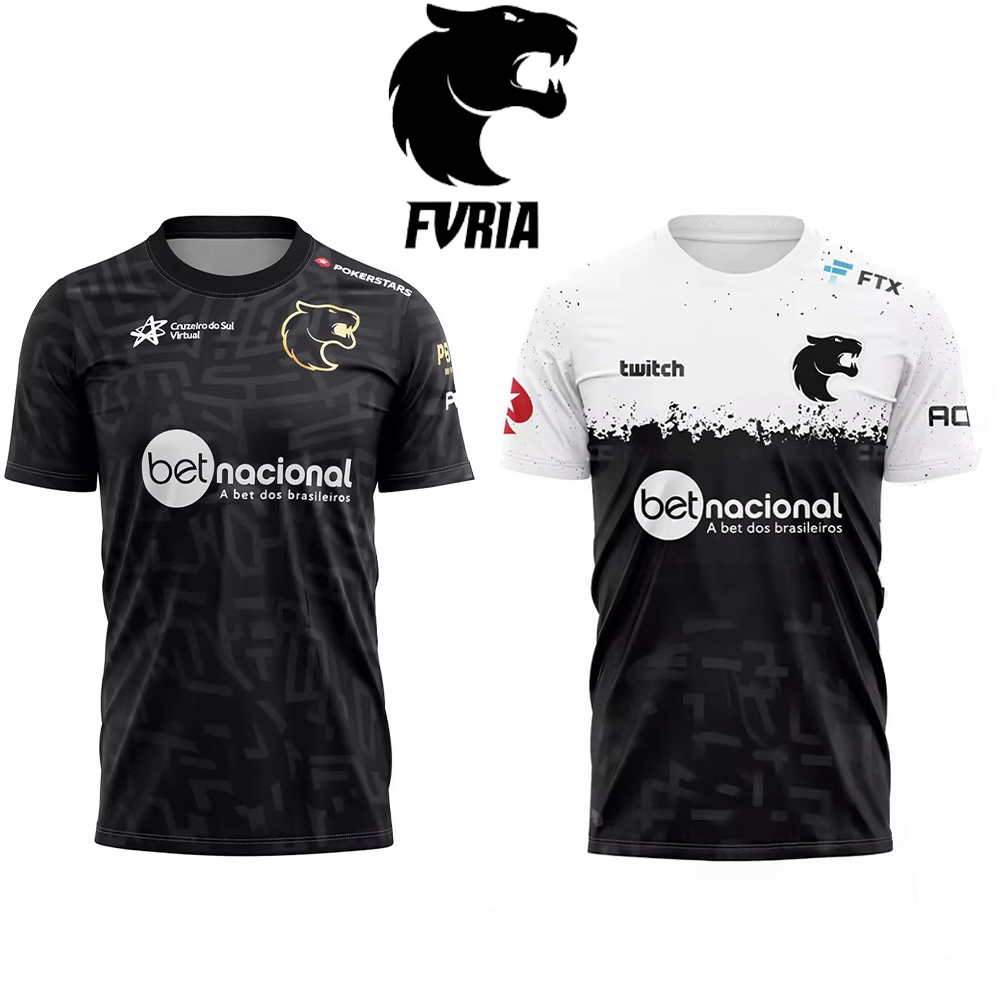 Men's FURIA ESports Team Jerse - Esports Gaming Training ulasan dan harga