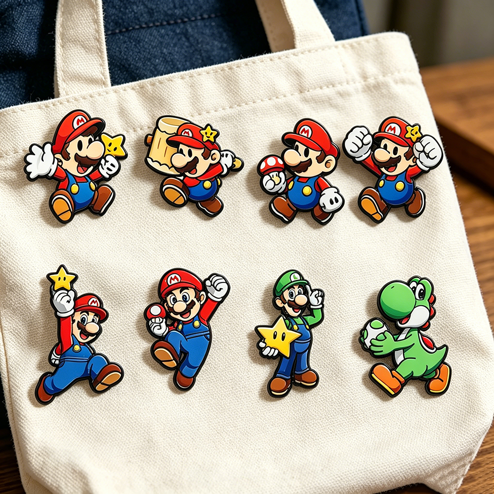 4/8pcs Cartoon Dinosaur Enamel - Esports Gaming Jacket ulasan dan harga