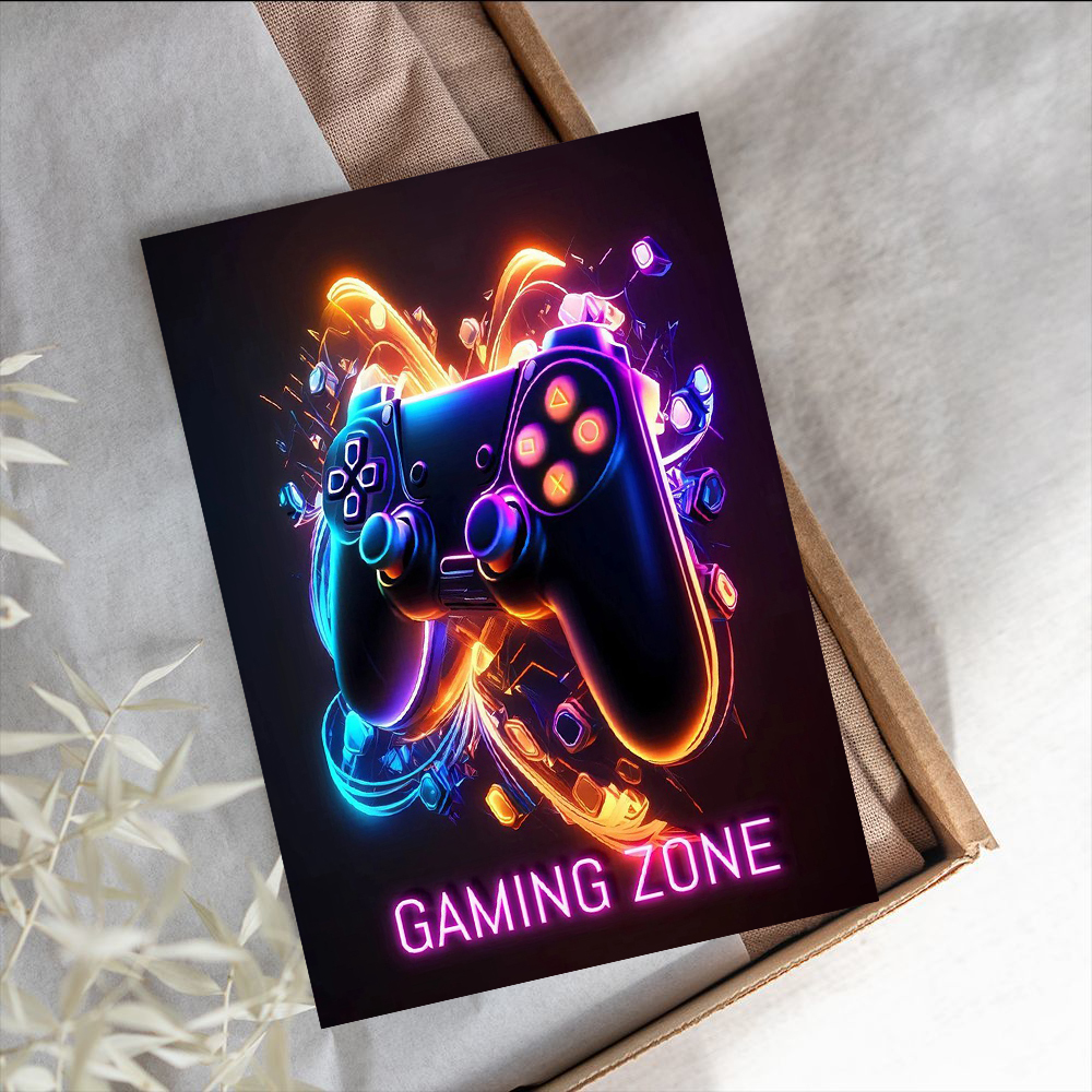 80s Colorful Punk Neon Gamer C - Esports Gaming Wallpaper ulasan dan harga