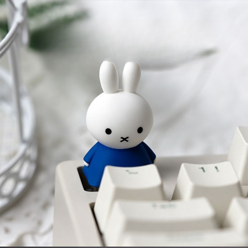 Miffy Keycaps Cute Machinery K - Keyboard Tenkeyless ulasan dan harga