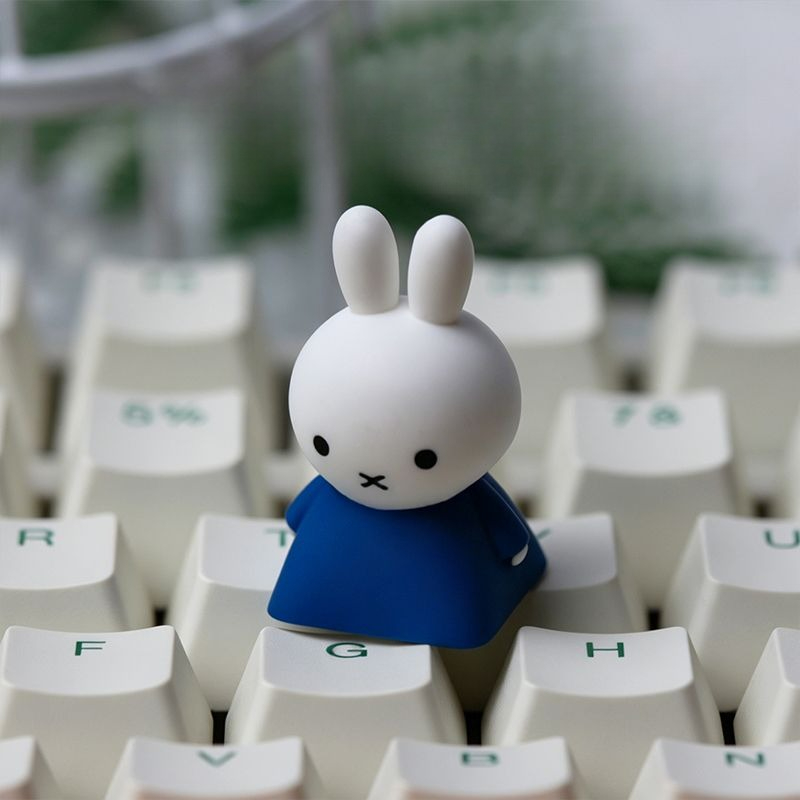 Miffy Keycaps Cute Machinery K - Keyboard Tenkeyless ulasan dan harga