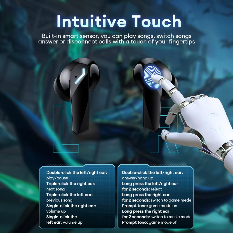 New Lenovo XT53 Wireless Upgra - Esports Wireless Gaming Headset ulasan dan harga