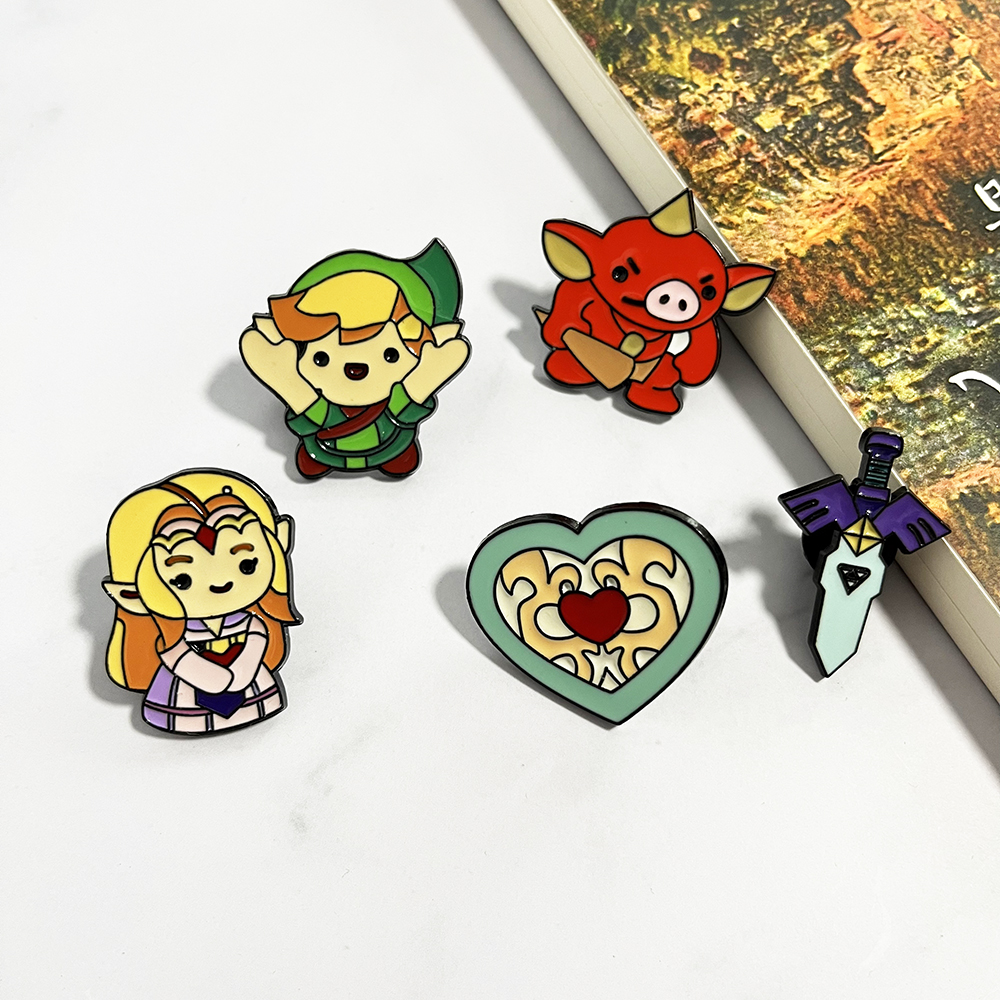 5pcs Kawaii Master Sword Ename - Esports Gaming Jacket ulasan dan harga