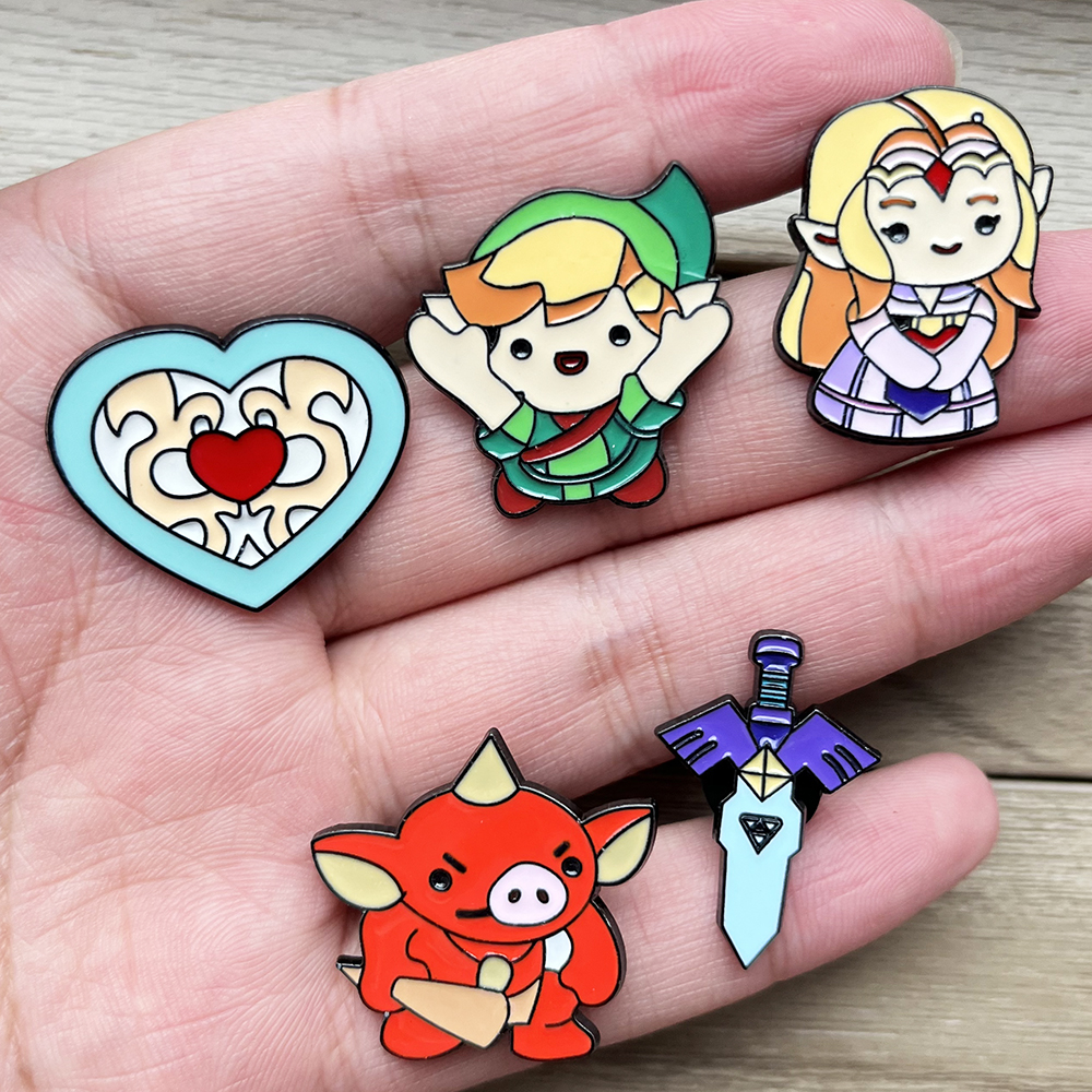 5pcs Kawaii Master Sword Ename - Esports Gaming Jacket ulasan dan harga