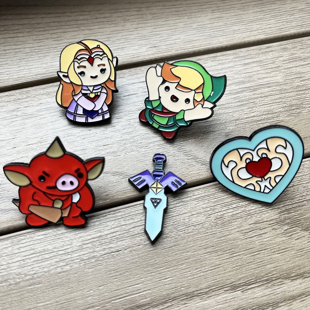5pcs Kawaii Master Sword Ename - Esports Gaming Jacket ulasan dan harga