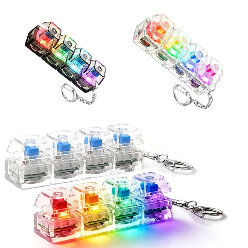 2026 New High-Transparency Fou - Keyboard Tenkeyless ulasan dan harga