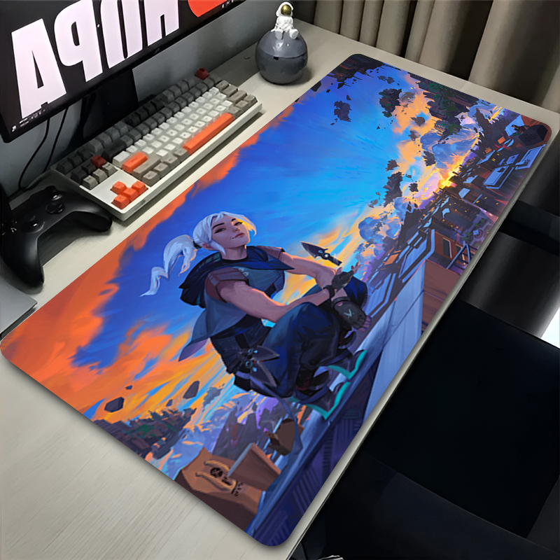 Mouse Pad Hot Game Valorant Je - Keyboard Tenkeyless ulasan dan harga