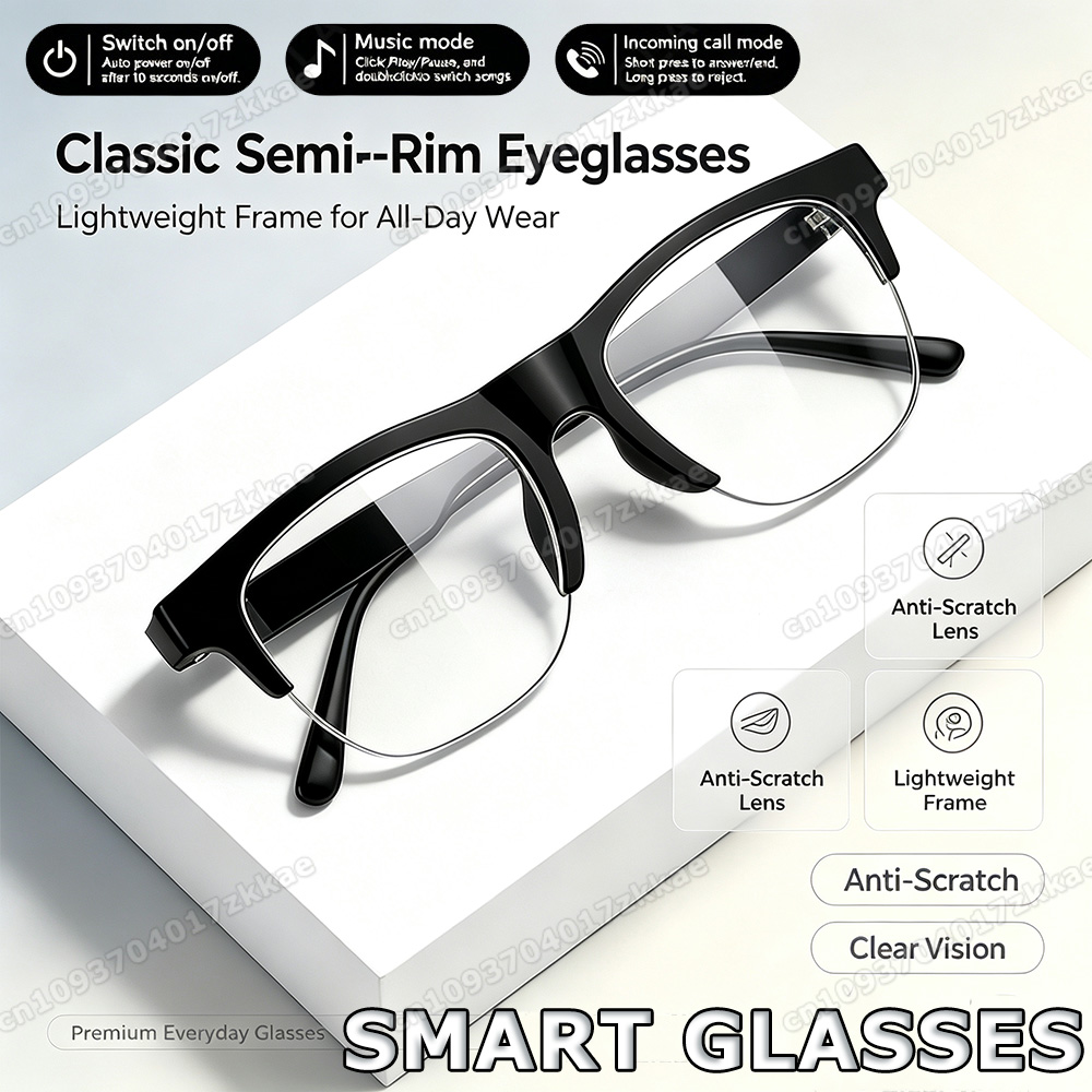 NEW Touch Control Smart Glasse - Esports Gaming Remote ulasan dan harga
