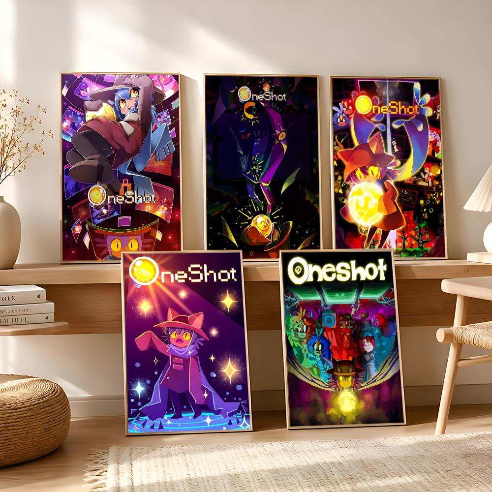 Puzzle Game O-OneShotS Poster  - Esports Gaming Wallpaper ulasan dan harga