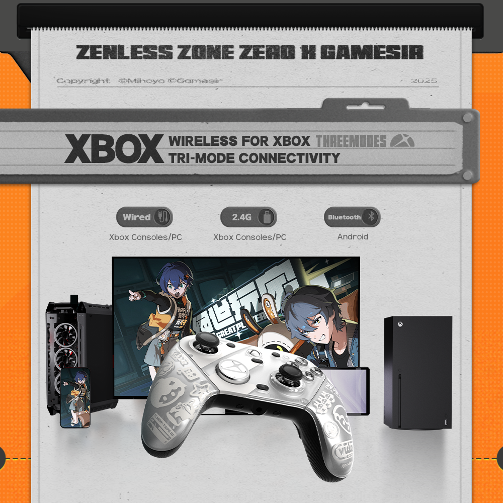 GameSir G7 Pro Zenless Zone Ze - Zero Esports Gaming Gear ulasan dan harga