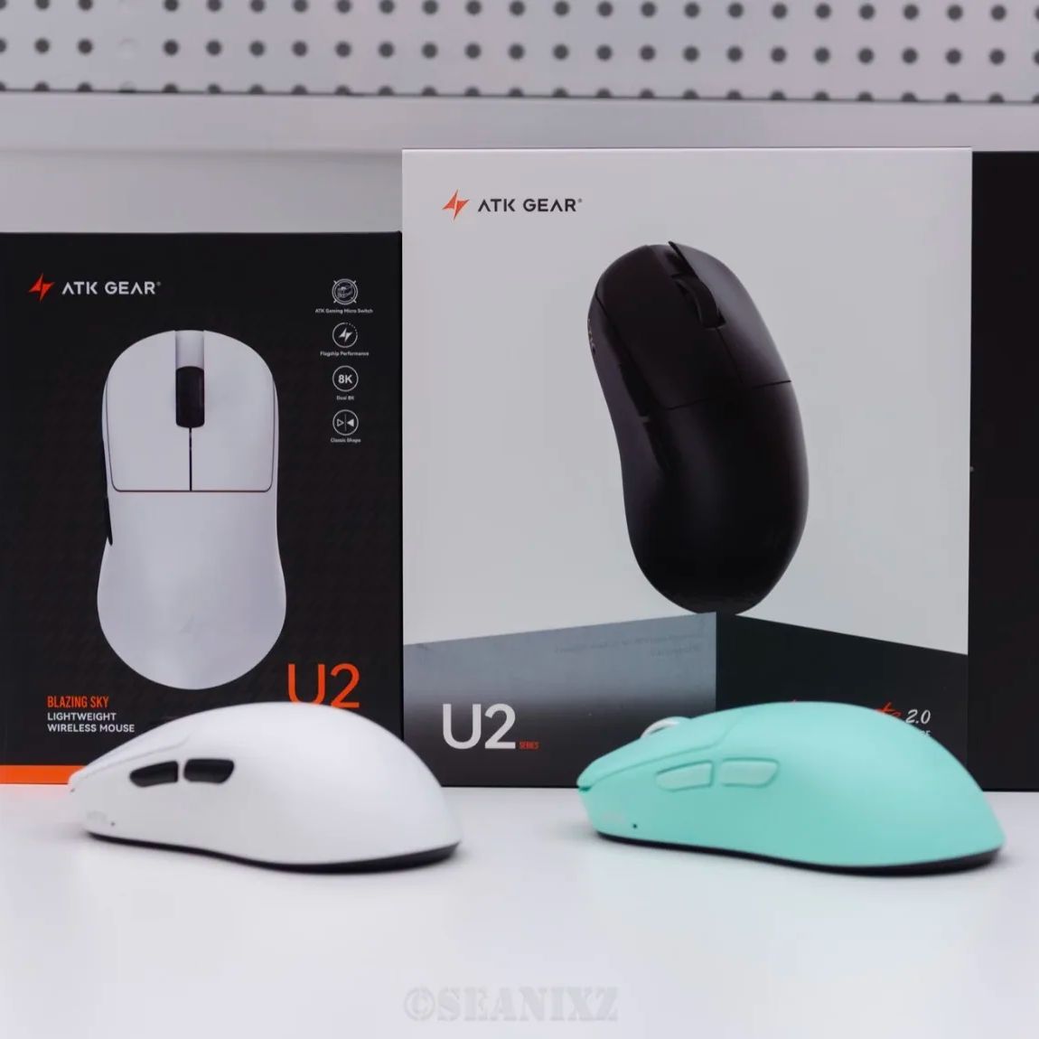 ATK Blazing Sky U2V2 2.4G Wire - Esports Gaming Business ulasan dan harga