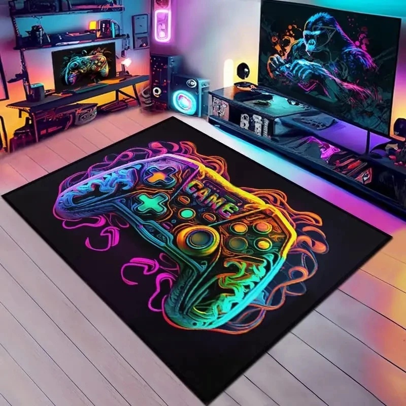 Rainbow Neon Gamepad GAMER Are - Esports Gaming Hotel ulasan dan harga