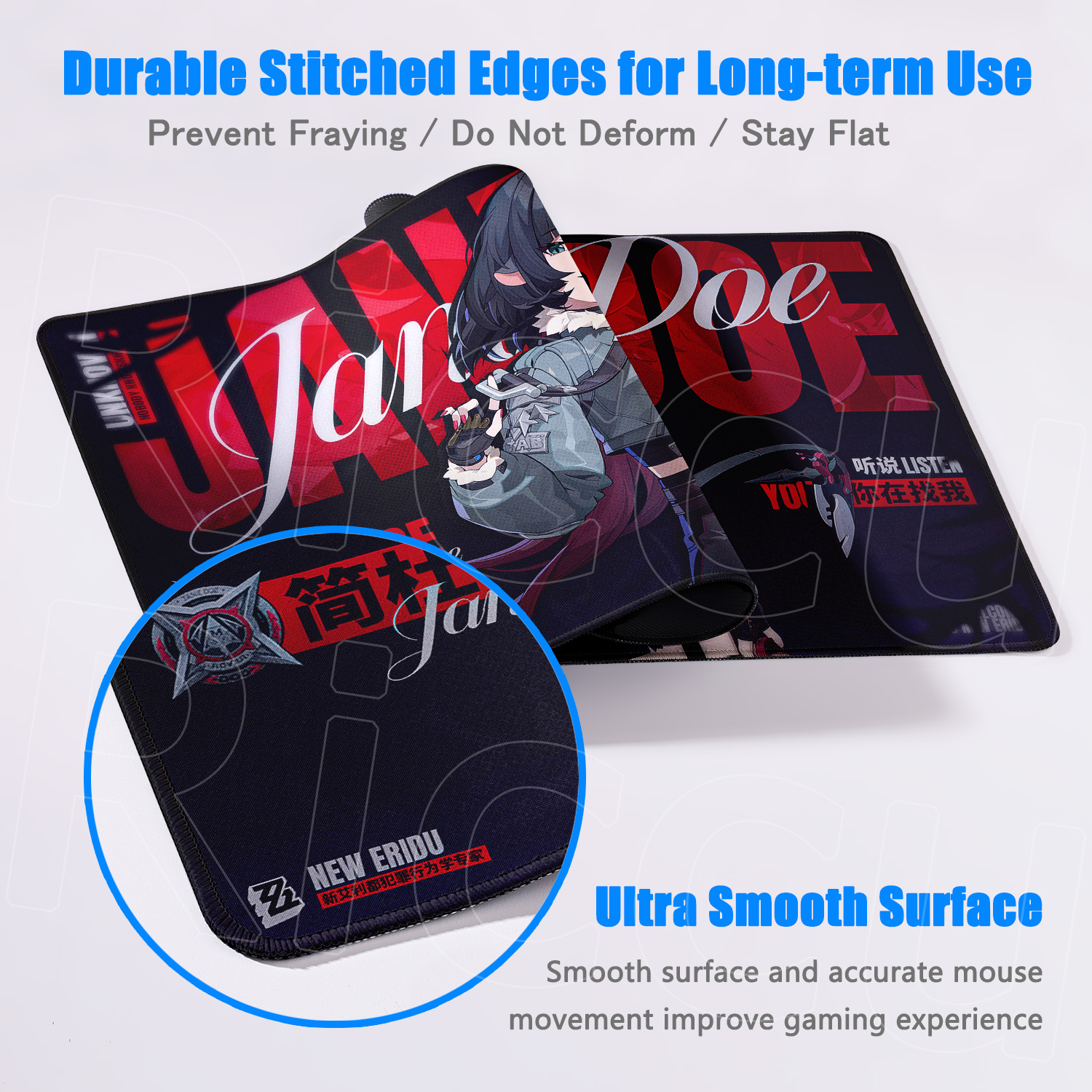 Anime Mousepad Gaming Zenless  - Zero Esports Gaming Gear ulasan dan harga